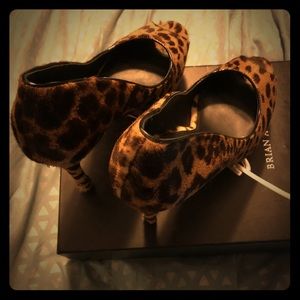 B Brian Atwood Bambola Pony-hair pumps